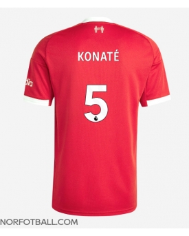 Billige Fotballdrakt Liverpool Ibrahima Konate #5 Replika Hjemmedrakt 2025-26 Kortermet